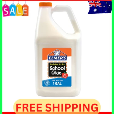 $34.49 • Buy Elmers Liquid PVA Glue-White, Washable And Nontoxic-3.78 L-for Making Slime-Au