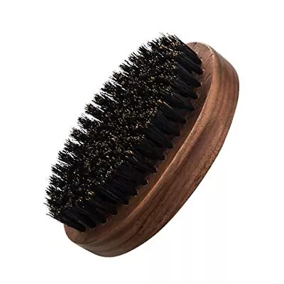 Walnut Wood Beard Brush - Boar Bristle Brush For Men - Military Style Beard G... • $11.42