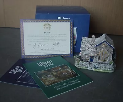 Lilliput Lane Borrowdale School Excellent Cond. With Box & Deed Free Delivery • £18.31