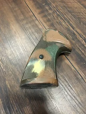Pachmayr Rubberized Grips S&W K Frame Square Butt Camo • $19.99