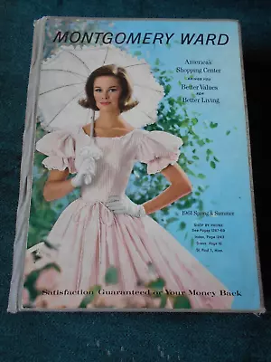 Montgomery Ward  Hardbound  Catalog  1961 Spring & Summer • $10