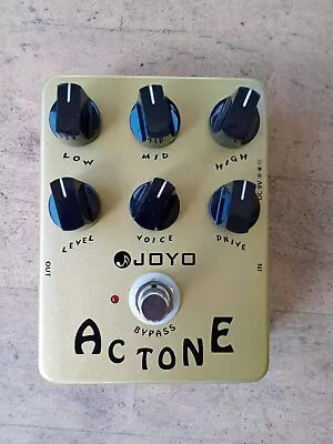 Joyo JF-13 AC Tone Vox AC30 Amplifier Simulator Preamp Guitar Effect Pedal • $28.99