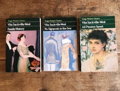 £9.99 • Buy Vita Sackville-West X 3 Inc ALL PASSION SPENT & FAMILY HISTORY Virago Pbk 1980's