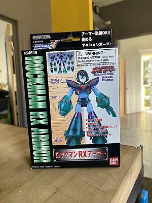 1998 Rockman X  RX ARMOR Mega Armor MEGAMAN  Model Kit CapCom BanDai +Box+ EX • $150