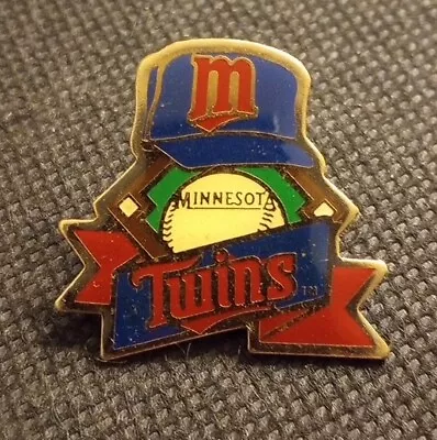 Vintage Minnesota Twins Collectors Logo Lapel Pin • $9