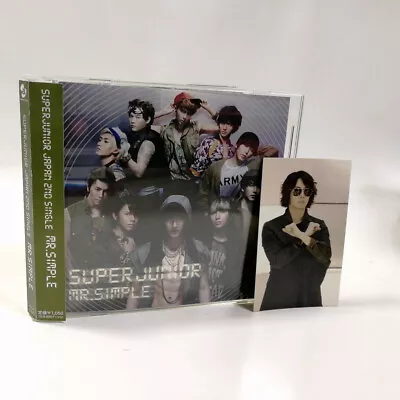 SUPER JUNIOR Japan Mr. Simple Regular Edition With Heechul Photocard CD • $59.99