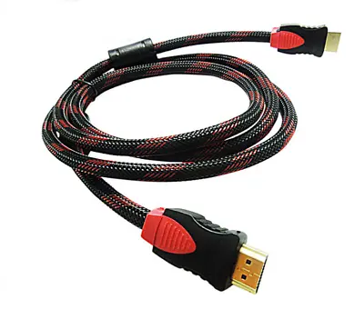 1080p HDMI Cable 1.4 High Speed 3D Long Wire Cord Braided With Ethernet YS • £9.59
