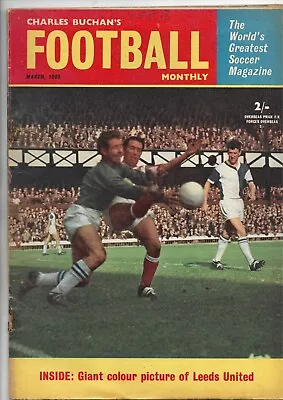 Charles Buchan's Football Monthly March -1965 • £1.50