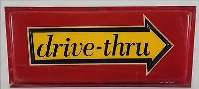 Vintage Old 1980s Original M McDonald’s Fast Food Restaurant Drive Thru Sign USA • $399