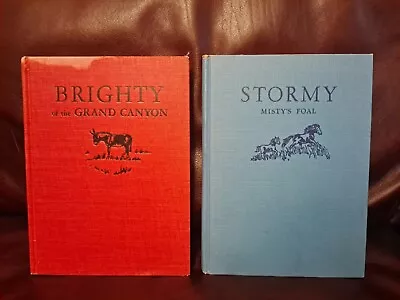 Stormy Misty's Foal By Marguerite Henry Signed/Autographed Book & Brighty  • $69.99