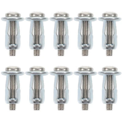 £4.77 • Buy 10pcs Hollow Door Anchor Expansion Nut Jack Nut With Screw Jack Fixing Nut