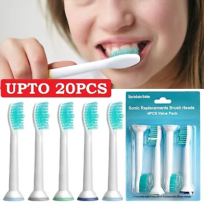 $9.05 • Buy  Philips Sonicare P-HX-6014 Generic Electric Replacement Toothbrush Heads Nylon 