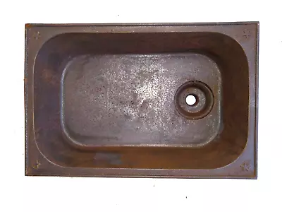 Lovely Antique Small Cast Iron Sink 24 X 16 X 4  Perfect Greenhouse/Garden Shed • $76