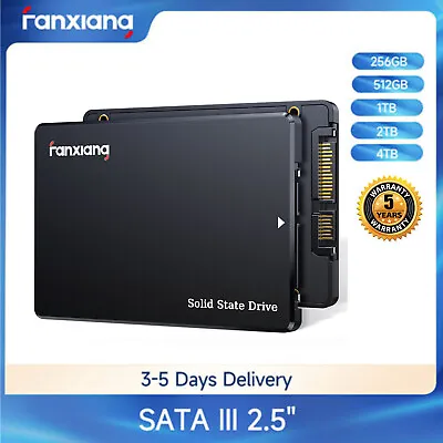 Fanxiang 256GB 512GB 1TB 2TB 4TB Internal SSD 2.5  SATA III 6GB/s For PC/MAC Lot • $197.99