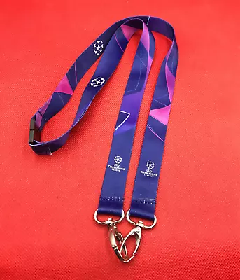 Lanyard UEFA Champions League Official Accreditation Keychain CL Pass New • $17