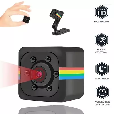 SQ11 Mini Camera HD 1080P Camcorder Car DVR Infrared Video Recorder • $19.99