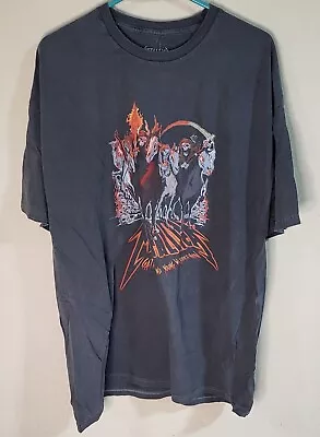 Metallica Gather Round Young Warriors T Shirt Rock Metal Band Music • $10