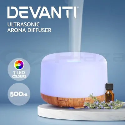 $33.95 • Buy Devanti Aromatherapy Diffuser Aroma Essential Oil Diffuser Ultrasonic Humidifier