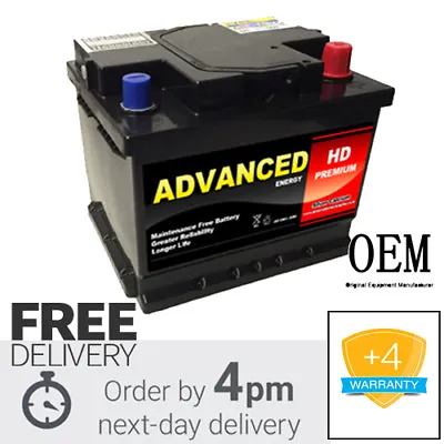 063 12 Volt Heavy Duty Car Battery With 4 Year Warranty • £54.95