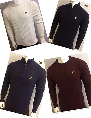 £18.99 • Buy Lyle And Scott Men's Long Sleeve Cable Net Jumper (sweater) 