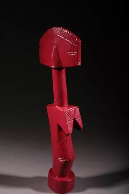 Art Contemporary African Fertility Mossi Red Passion 154 • $72.95