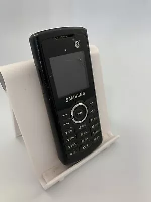 Samsung E2121B Black Vodafone Network Mobile Phone • £5.99