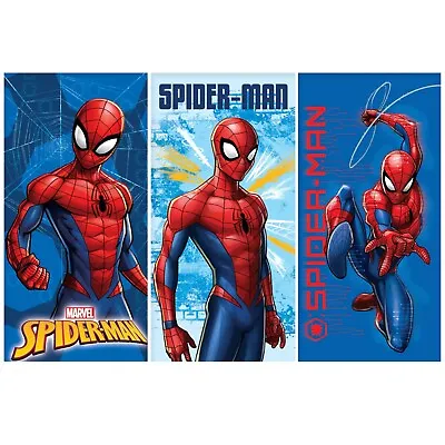 Marvel Spiderman Bath Beach Towel 140 X 70 Cm 100% COTTON - Various Patterns • £16.90
