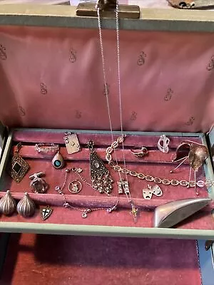 Estate Jewelry Lot Sterling Silver 925 Vintage Pendants Charms Rings • $26