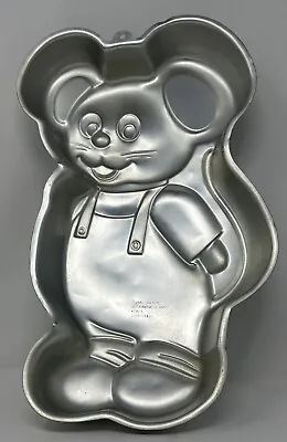 Vintage 1987 Wilton Little Mouse Cake Aluminum Pan Mold 2105-2380 • $5.50