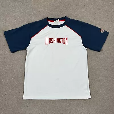 Washington Nationals Shirt Mens Size M White MLB Baseball Lee Sports Adults • $9.86