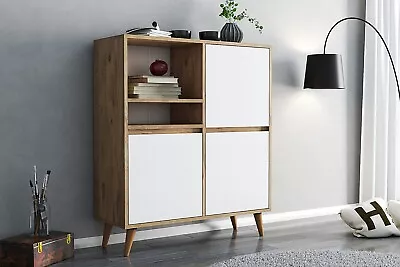 Vagos 3 Door And Open Shelf Multi-Purpose Cabinet • $199