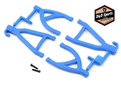 RPM 80605 Rear Upper & Lower A-Arms Blue 1/16 E-Revo • $14.49