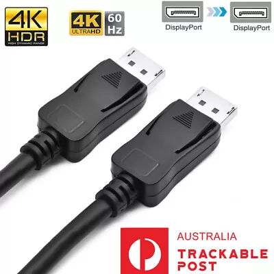 Displayport Cable 144Hz Displayport 1.2 Monitor Cable 4K 60Hz Nvida HP Dell 70CM • $8.54