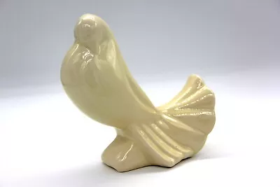 Vintage Haeger Pale Yellow Bird Dove Ceramic Sculpture • $25.99