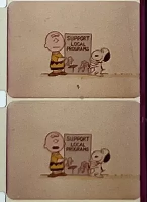 16mm Film Snoopy Charlie Brown Air Pollution Animated Psa Commercial Tv Spot • $86