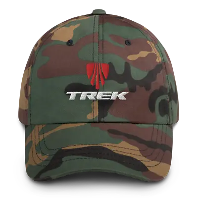 TREK Bicycle Mountain Bike Hat Twill Cap Dad Hat Baseball Cap Unisex 4 Colors • $27.90