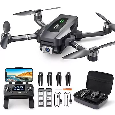 GPS Drone With 4K UHD Camera For Adults Foldable FPV RC Quadcopter With TSRC Q7 • $150.37