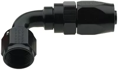 #6AN Female 90 Degree Fuel Line Fitting 2000 Series Pro Flow Black • $24.95