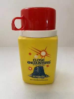 Vintage Close Encounters Of The Third Kind Collectible Lunchbox Thermos • $11.50