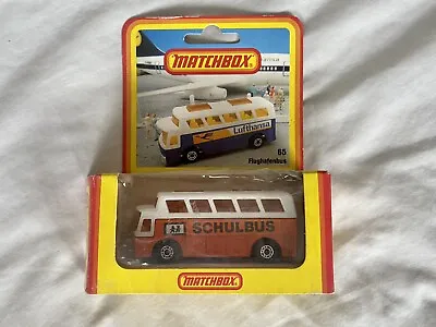 £10.50 • Buy Matchbox Lesney Superfast No 65e Schulbus Airport Coach, (German Issue)