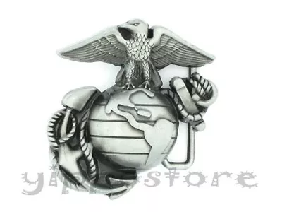 Marine Corps USMC Military Metal Fashion Belt Buckle • $9.99