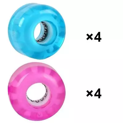 4pcs Light Up Skateboard Longboard Wheels Glow At Night 78A For Skate Board • $19.72