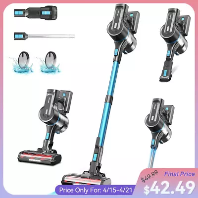 INSE S11 28Kpa Cordless Handheld Stick Upright Vacuum | Certified Refurbished • $49.99