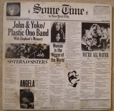 John Lennon & Yoko Ono Some Time In New York City 1972 2 X UK Vinyl LPs VG+ • £15