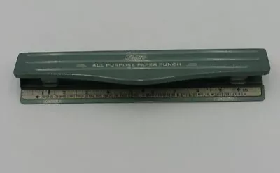 Presto All Purpose Vintage Paper Punch 3 Hole Metal Specialties MFG Co. • $6.99