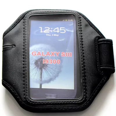 Samsung Galaxy S3 I9300 Gym Armband Sports Running Waterproof Case Cover • $5.26