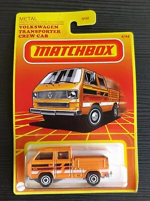 2021 Matchbox Retro Series 2/24: Volkswagen Transporter Crew Cab (Tools Variant) • $4.99