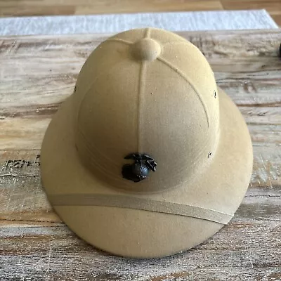 Vintage Pith Sun Helmet DSA 100-4036. Vietnam Era USMC Safari • $21.65