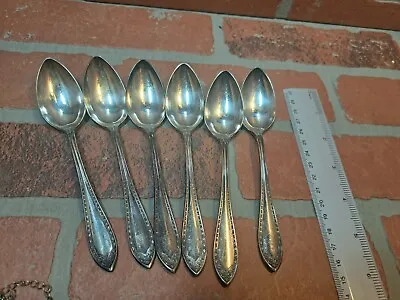 Community Plate Spoons Vintage Lot Of 6 • $14.99