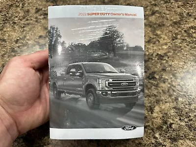 2022 Ford Super Duty F250 F350 F450 F550 Diesel & Gas Owners Manual Set Sealed • $44.99